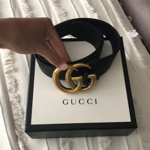 Gucci leather belt